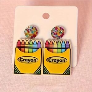 Crayon Earrings